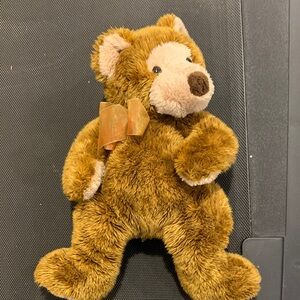 Ty Brown Plush Bear with Red Heart Tag